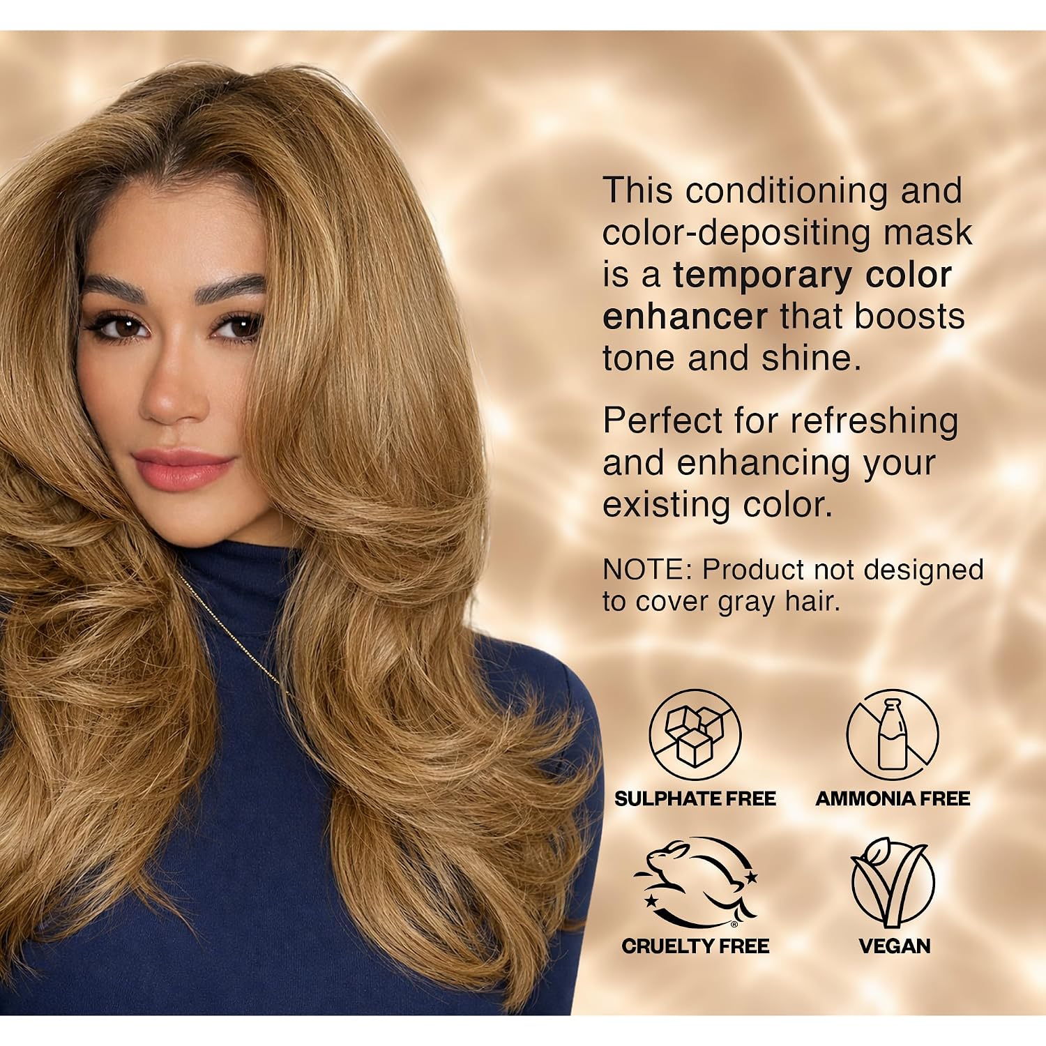 Thumbnail 4 de IGK Hair Gloss Toner Light Sand 10-Wash
