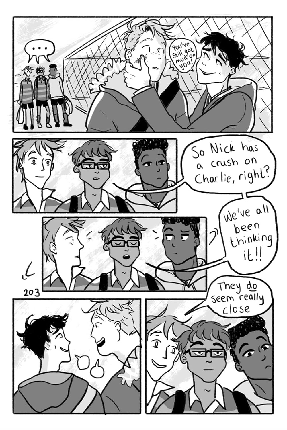 Thumbnail 4 de Heartstopper Volume 1 – powieść graficzna LGBTQ+ w wydaniu drukowanym