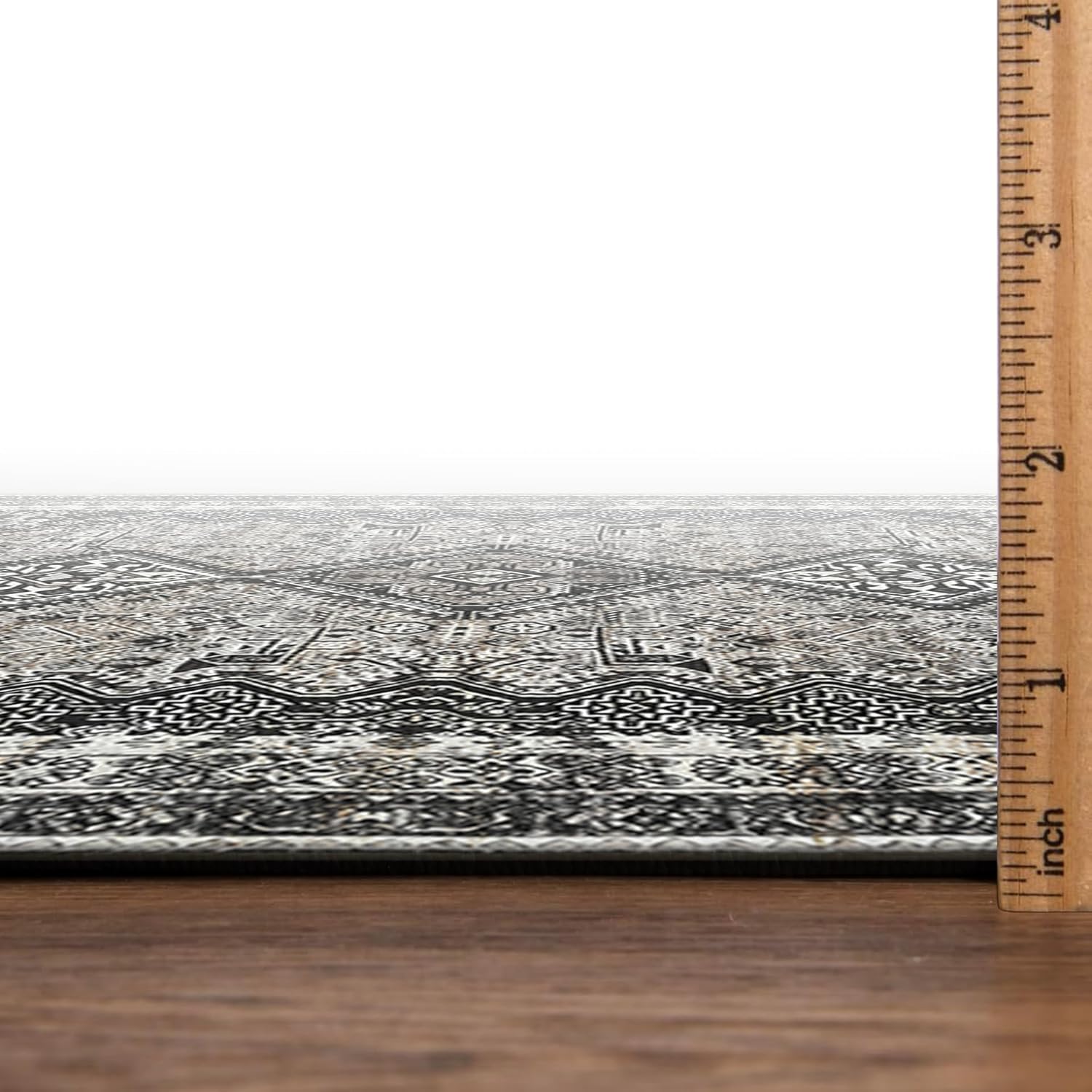 Thumbnail 1 de Keen Home Design 30"x84" Rug: Machine Washable Vintage Runner with Non-Slip Backing