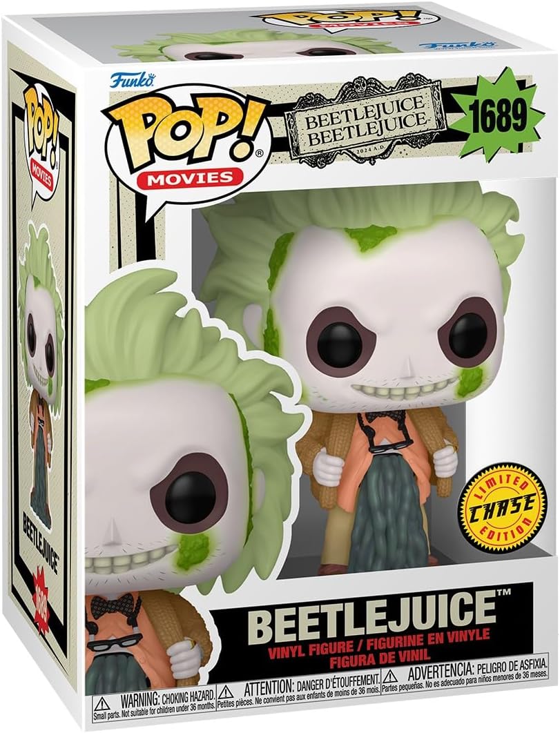 Thumbnail 3 de Funko Pop Movies: Beetlejuice – Figurine en Vinyle à Collectionner (9,5 cm)