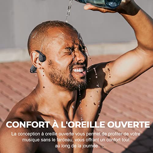 Thumbnail 1 de Relxhome Casque Conduction Osseuse — Écouteurs de natation avec 32 Go, Bluetooth 5.4 et MP3, IPX8