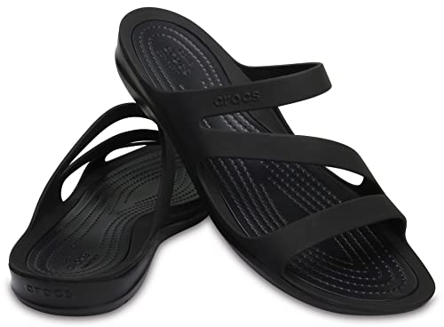 Thumbnail 6 de Crocs Swiftwater Sandal W Donna – Sandalo leggero, impermeabile e confortevole, Nero 33/34 EU