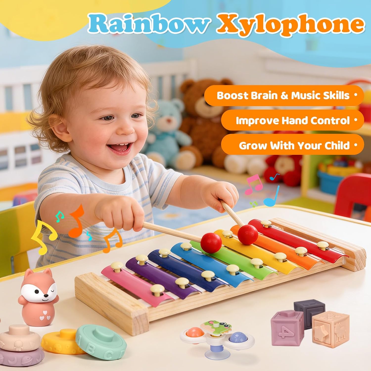 Thumbnail 6 de VuvuVoda 7-in-1 Montessori Toddler Activity Toy Set (12–36 months)