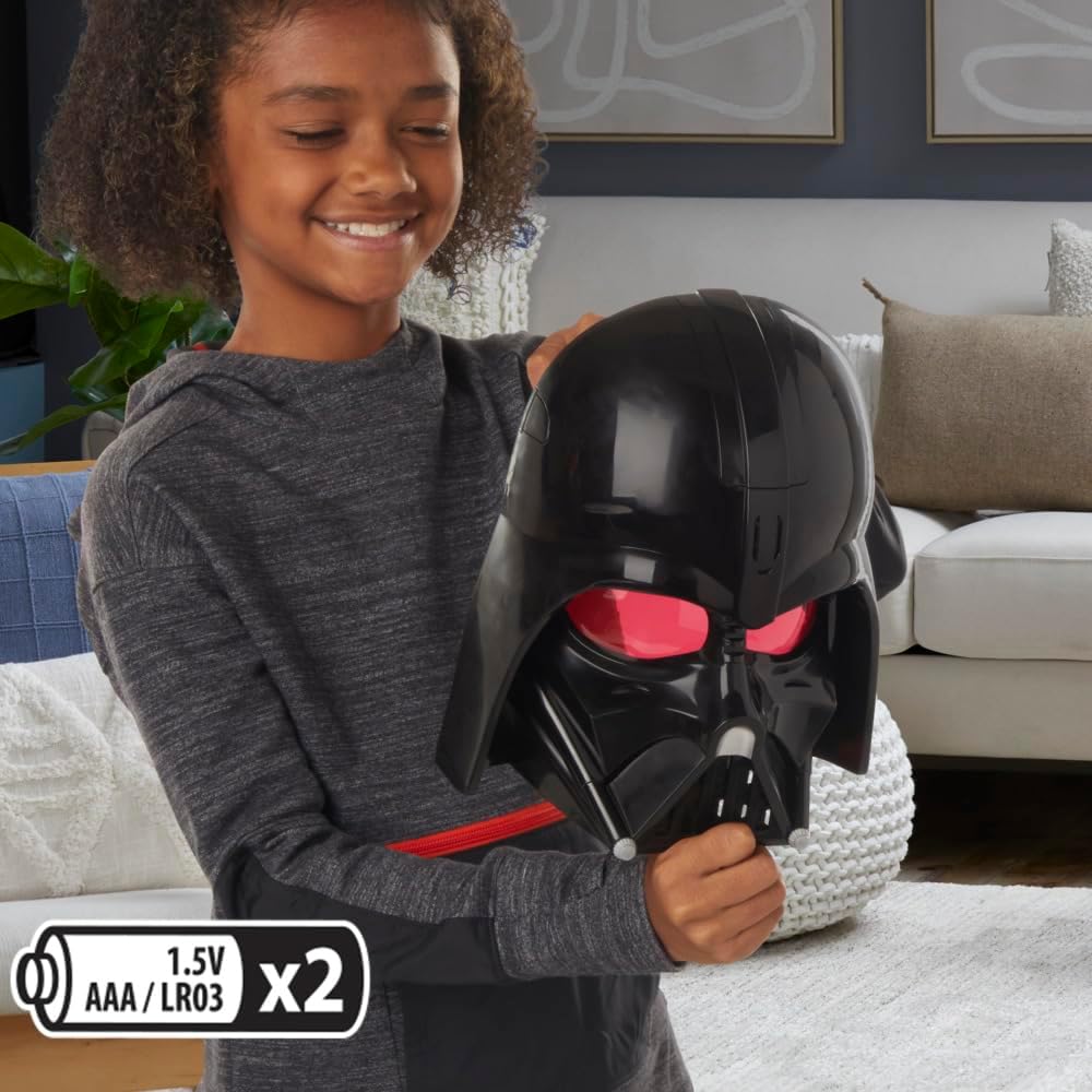 Thumbnail 4 de Star Wars Darth Vader Electronic Roleplay Mask for Kids (Ages 5+)