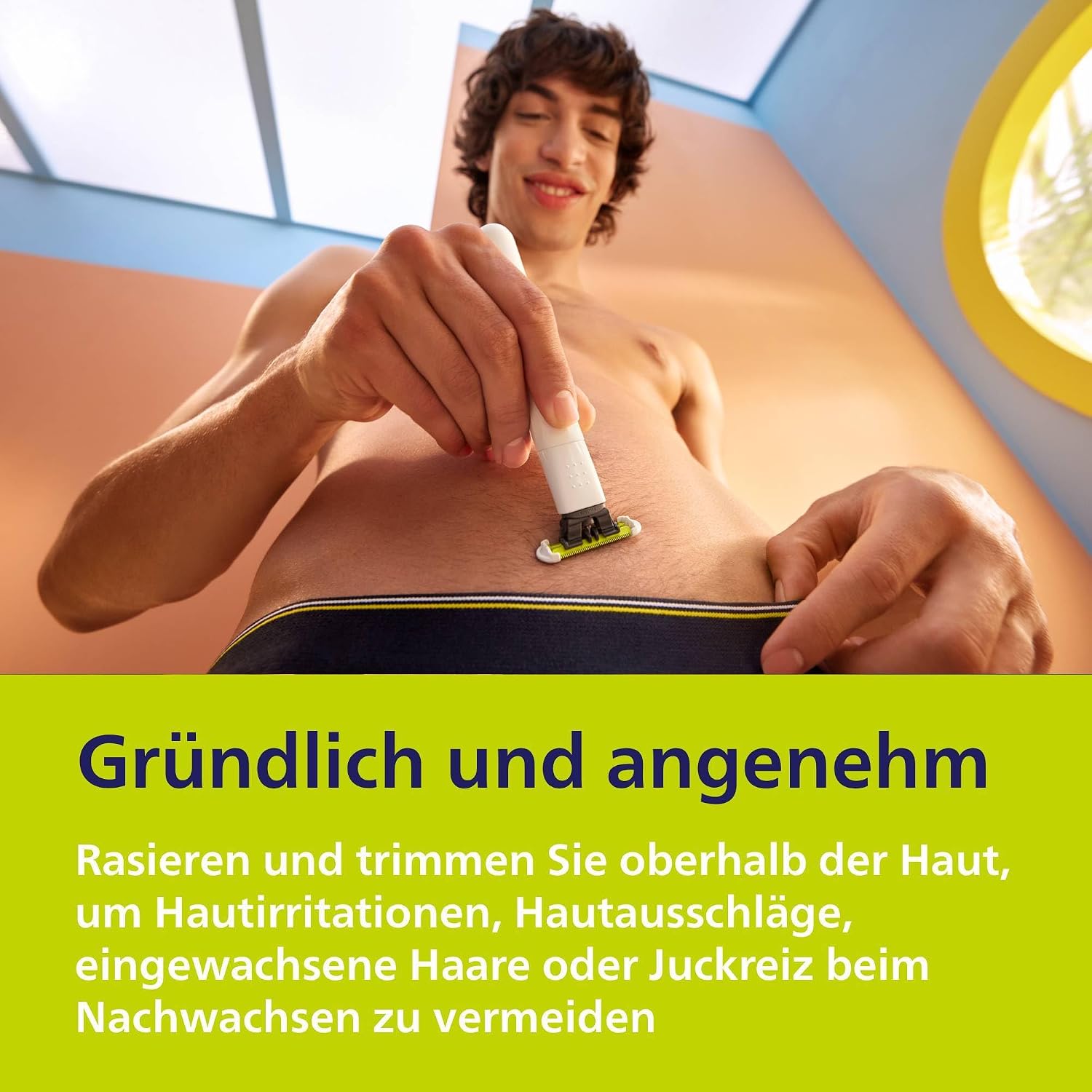 Thumbnail 2 de Philips OneBlade Intimate Intimrasierer 3 mm 🪒