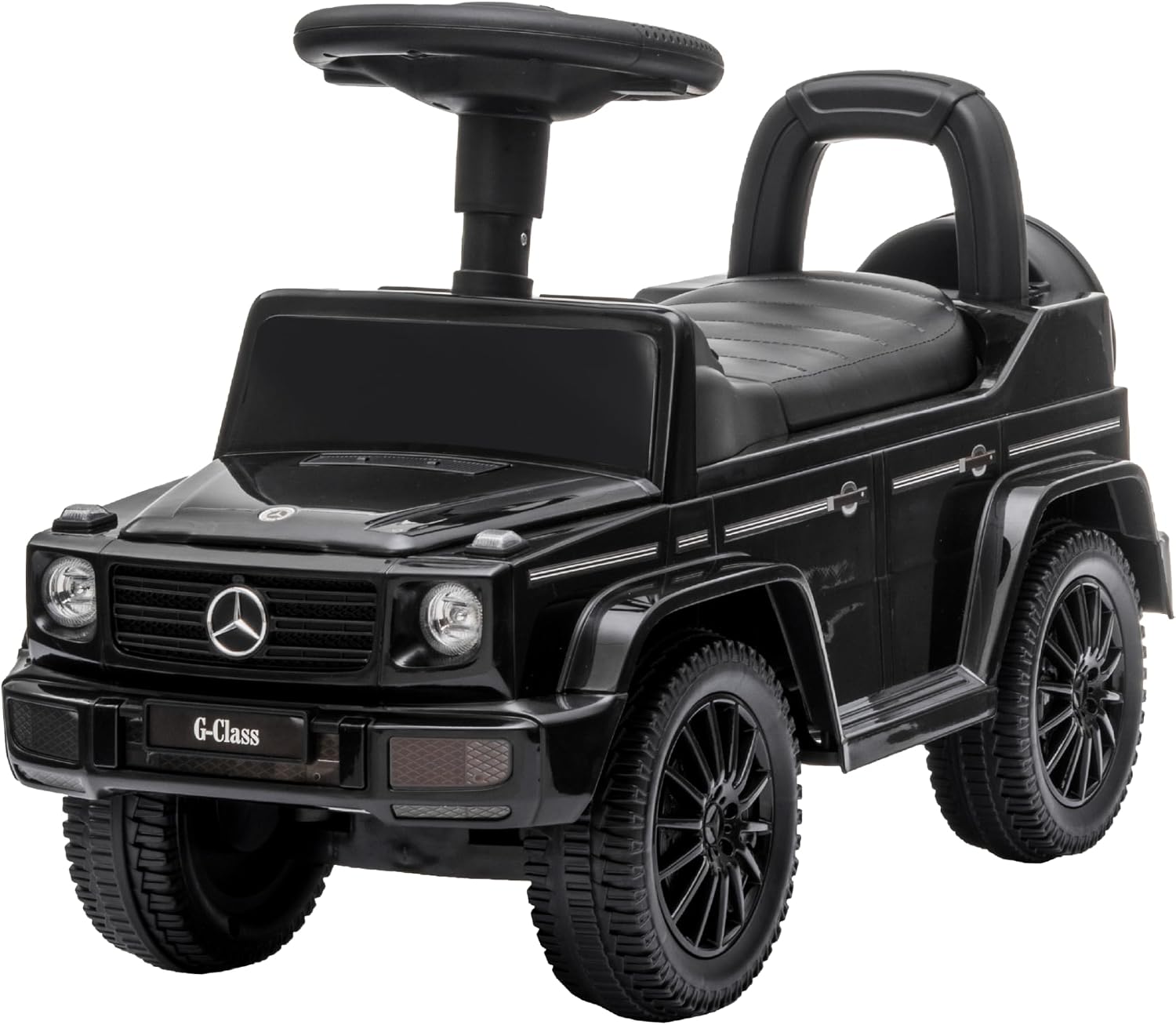 Detalle de Baroni Toys SUV Mercedes Ride-On pour Enfants 1–4 ans – phares LED, sons réalistes et rangement