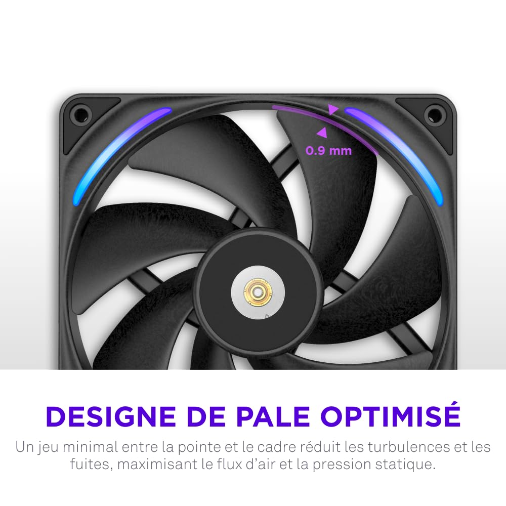 Thumbnail 3 de NZXT F140X Ventilateur Performance 140mm PWM RGB