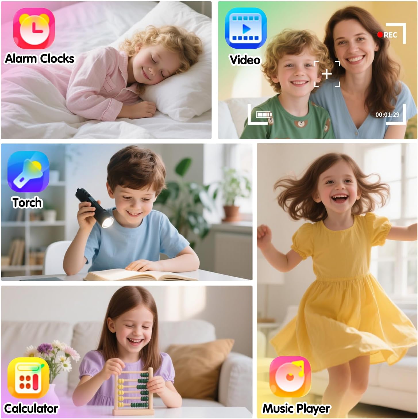Detalle de Cosjoype Kids Game Smart Watch for Girls Ages 6–12