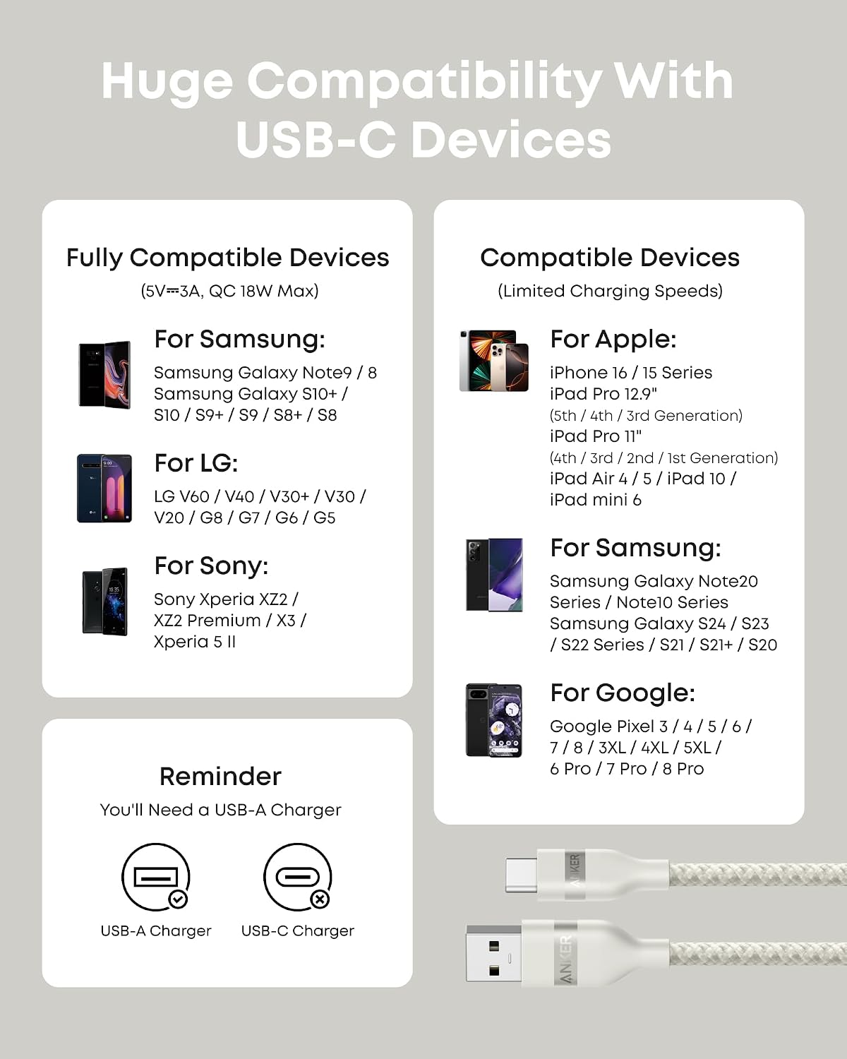 Thumbnail 6 de Anker CarPlay Cable for iPhone 17, 3FT