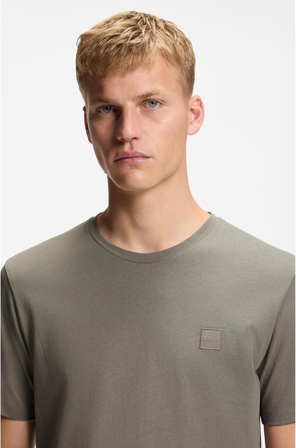 Thumbnail 4 de BOSS Herren Tales Relaxed-Fit T-Shirt aus Baumwoll-Jersey mit Logo-Aufnäher