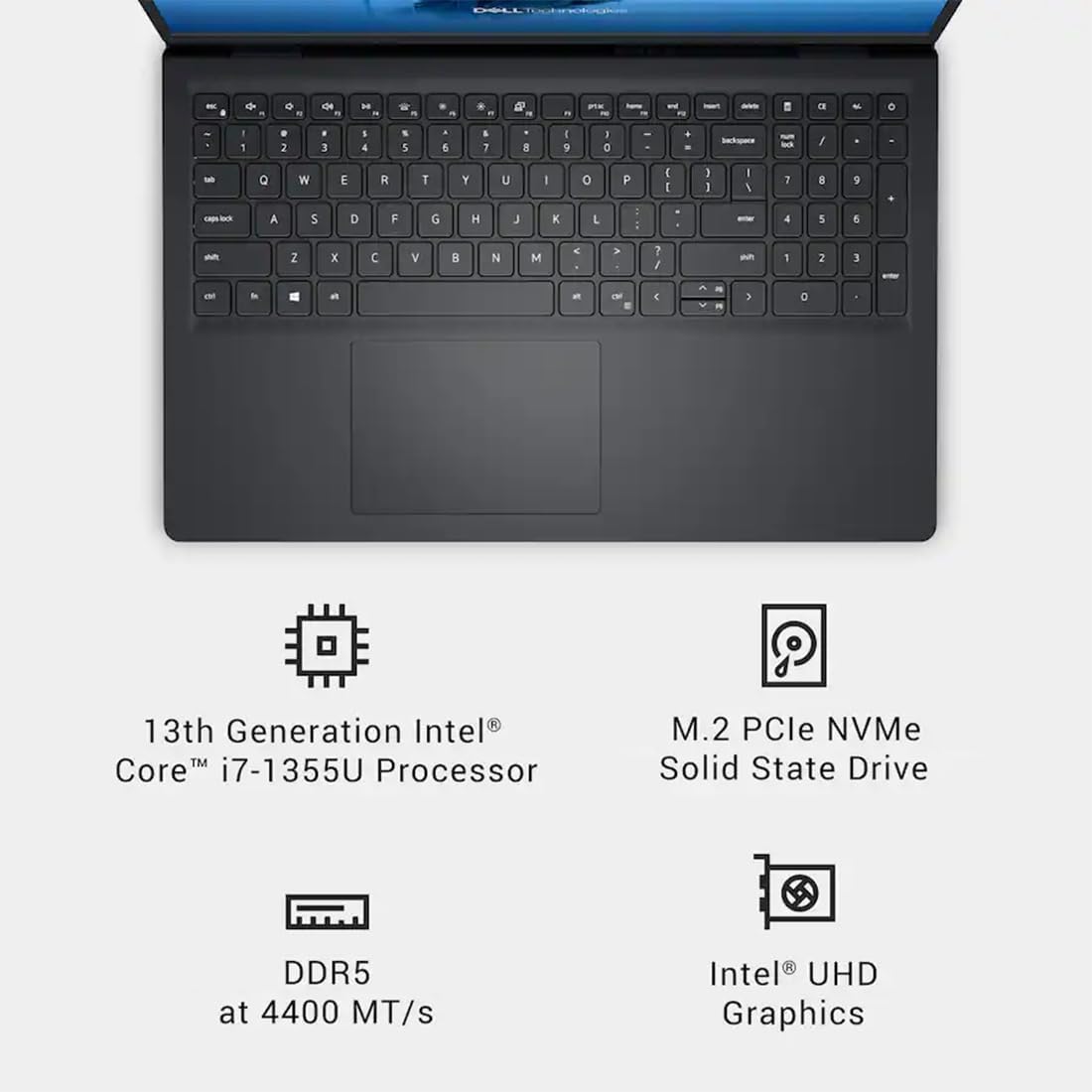 Detalle de Dell Laptop with 1TB SSD