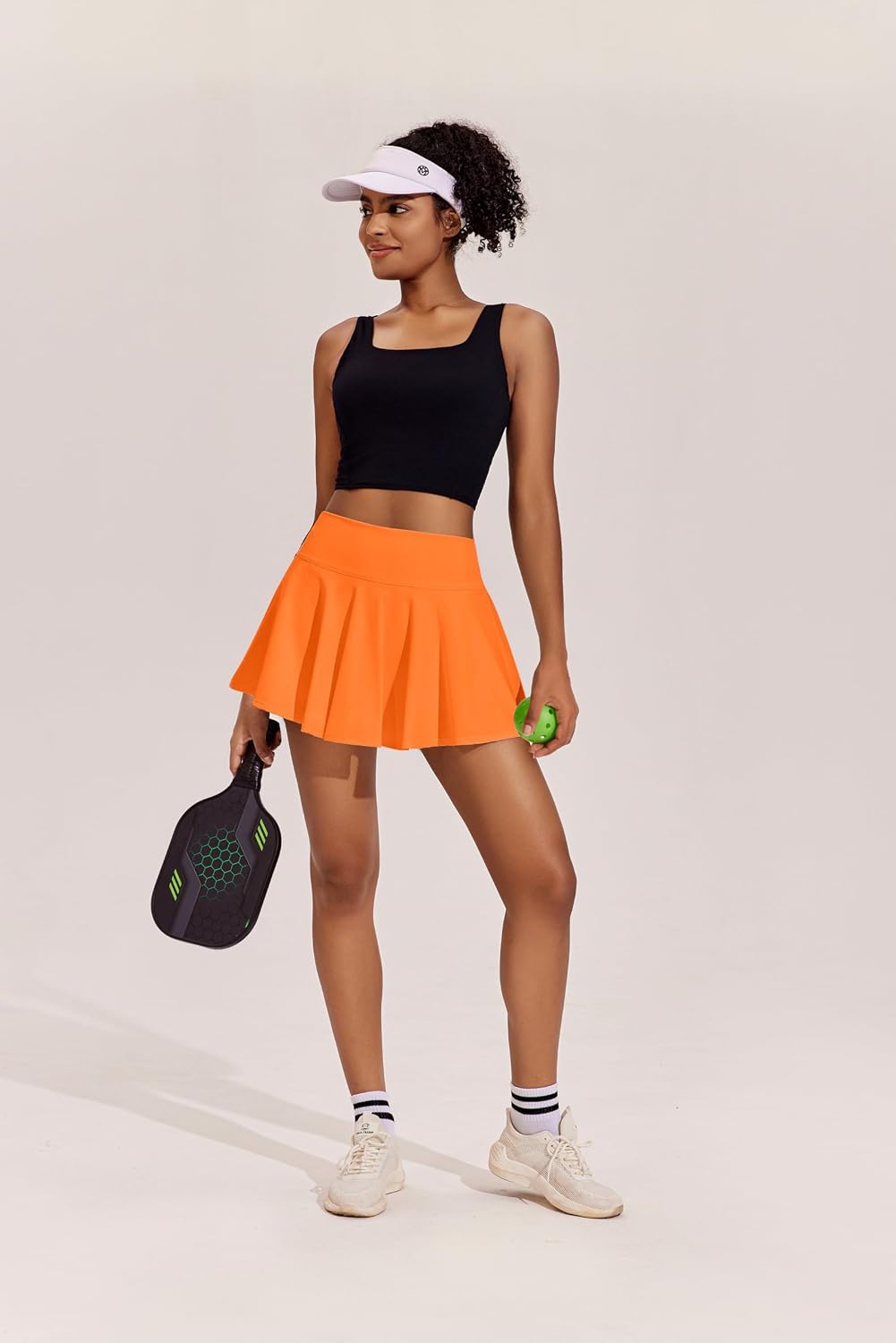 Thumbnail 1 de PINSPARK Pleated Tennis Skort with Pockets, Built-In Shorts and High Waist