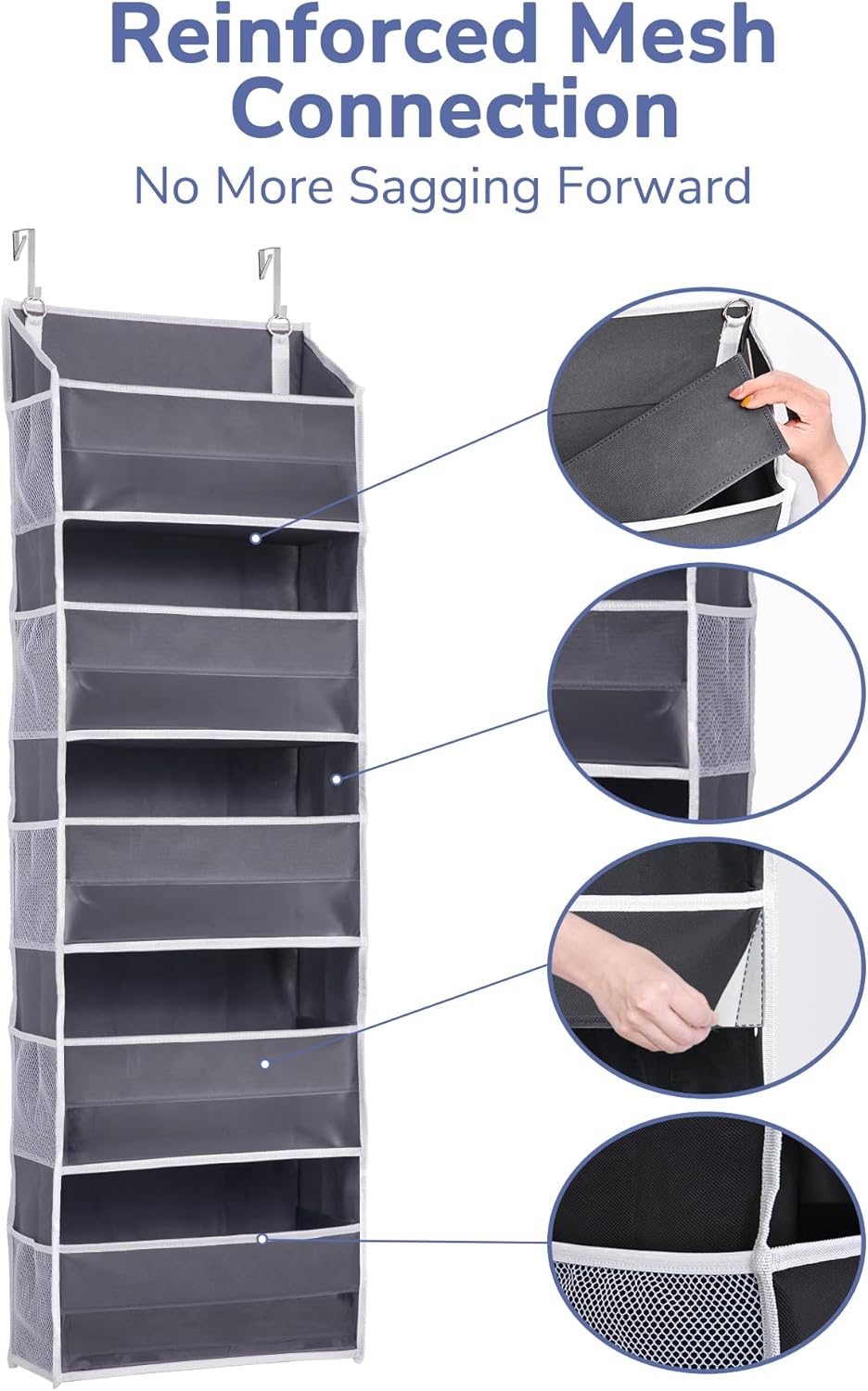 Thumbnail 6 de ULG Over Door Organizer with 5 Pockets ⚙