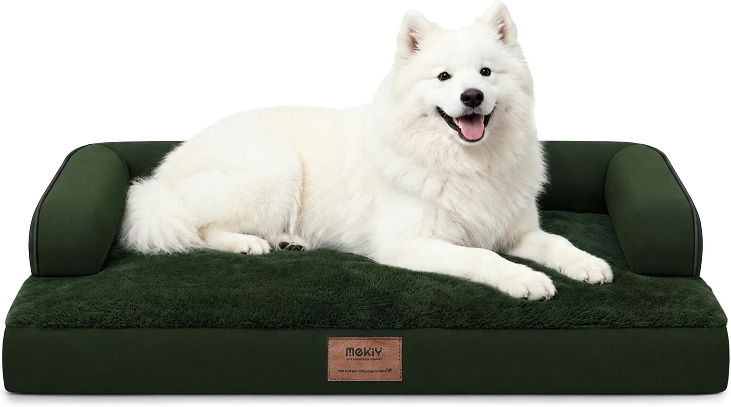 Detalle de MEKIY Orthopedic Dog Bed, 42 x 30 Inch