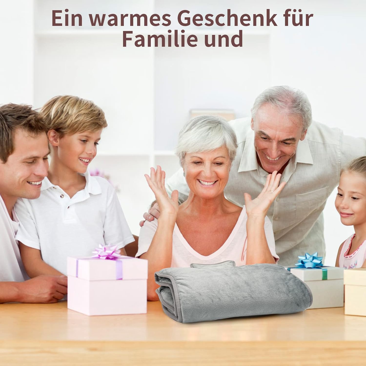 Thumbnail 6 de Nalezuns Heizkissen für Rücken, Schulter & Nacken mit Front- und Rückheizung, 6 Heizstufen, Auto-Off Timer