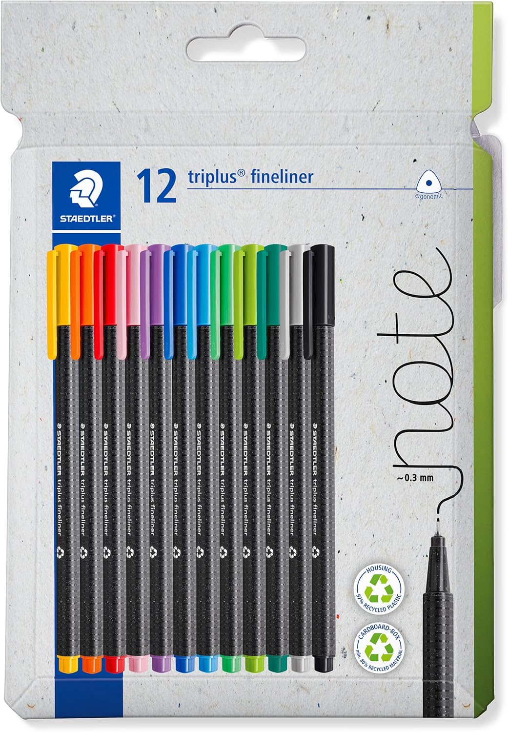STAEDTLER 334 C12 feutres fins 12 🖊️