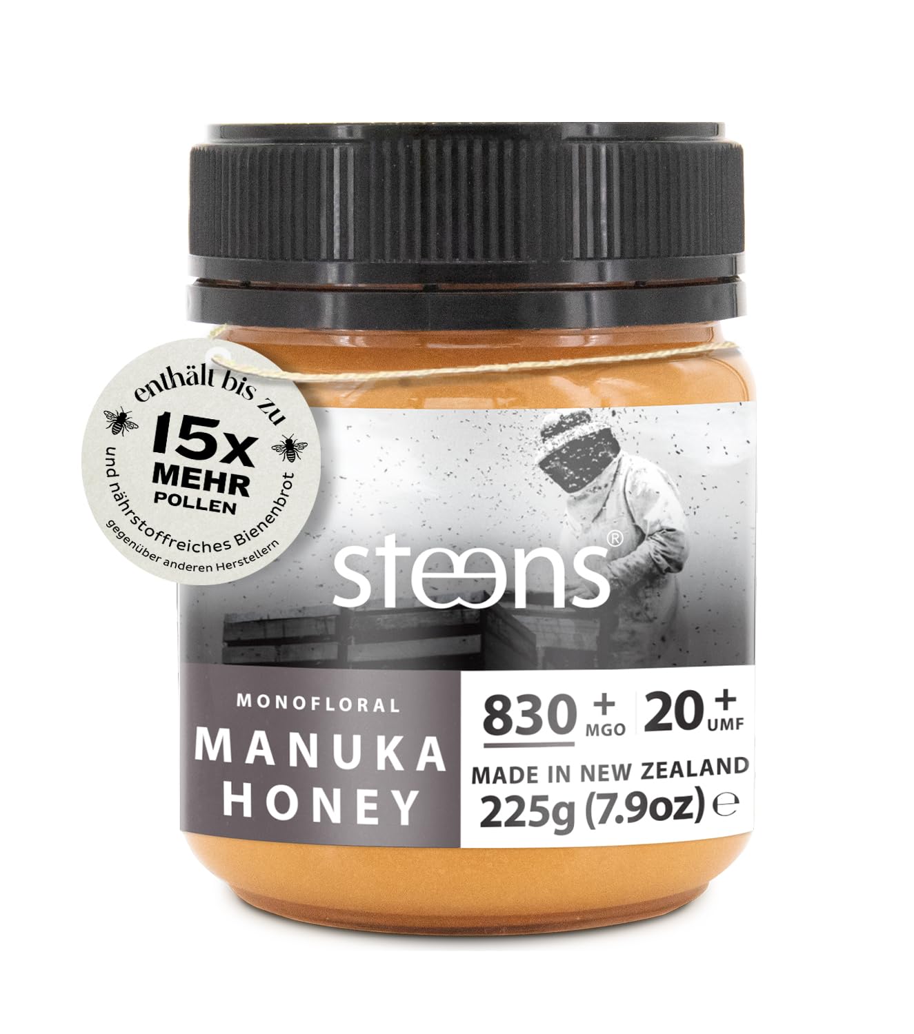 Steens Manuka Honig MGO 830+ 225 g