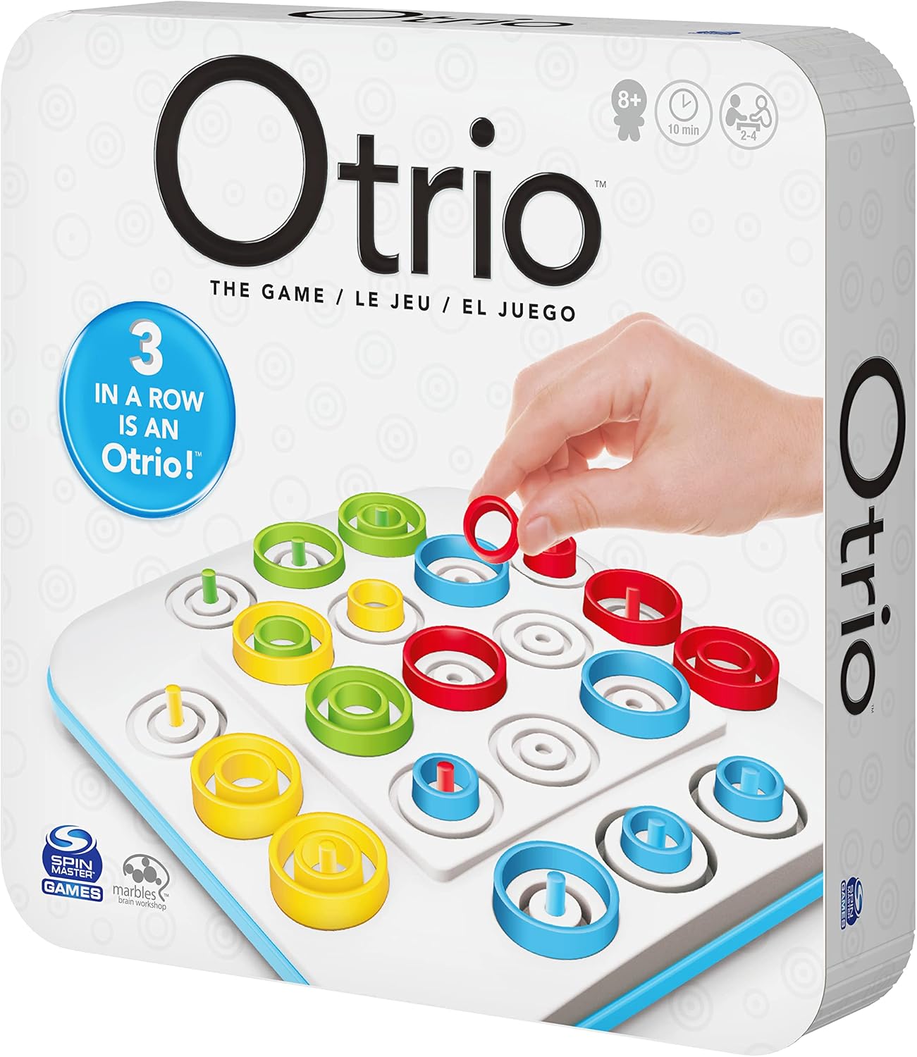 Thumbnail 6 de Spin Master Otrio Nouvelle édition – Strategiespiel für 2–4 Spieler ab 8 Jahren