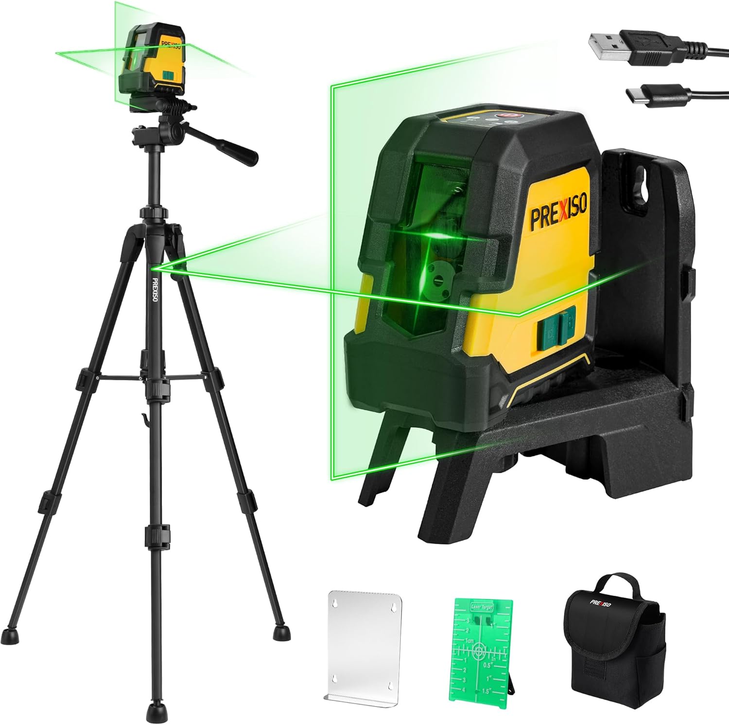 Detalle de Prexiso Laser Level 30 m with Tripod
