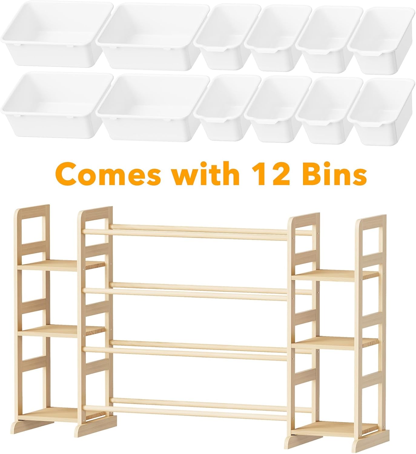 Thumbnail 6 de SpaceAid Toy Storage Organizer 52.3" W