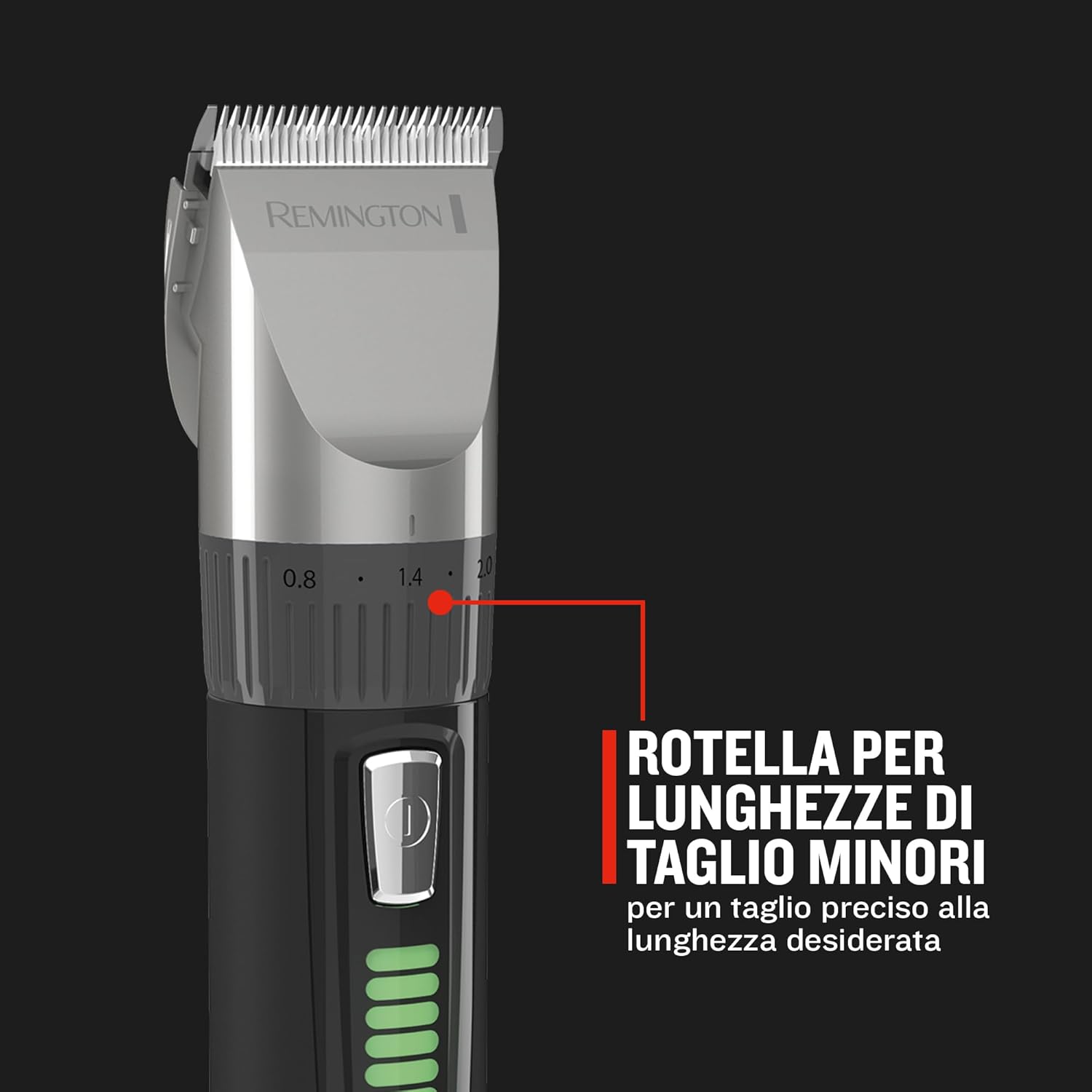 Thumbnail 1 de Remington HC5811 tagliacapelli professionale con lame in ceramica autoaffilanti e 10 pettini