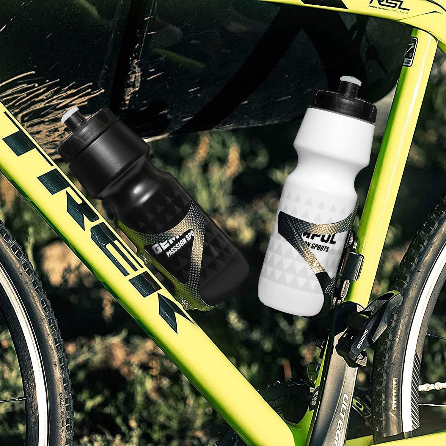 Detalle 1 de 750 ml GEMFUL Sport-Trinkflasche mit Weithals