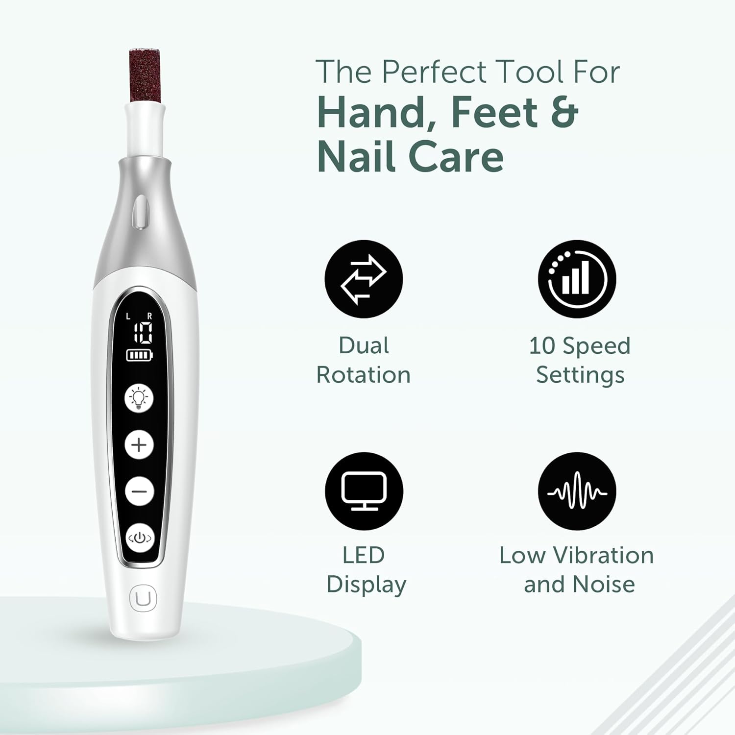 Thumbnail 3 de PediLux Pro Electric Nail Drill 10h 💅