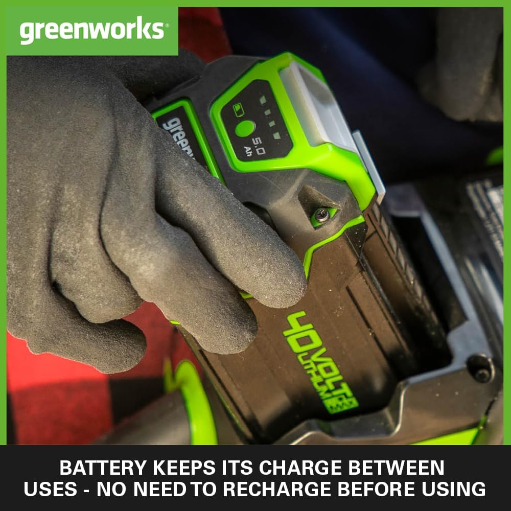 Detalle de Greenworks Tools 40V Battery G40B5 (Li-ion 40V 5Ah) – A practical power boost for your cordless tools
