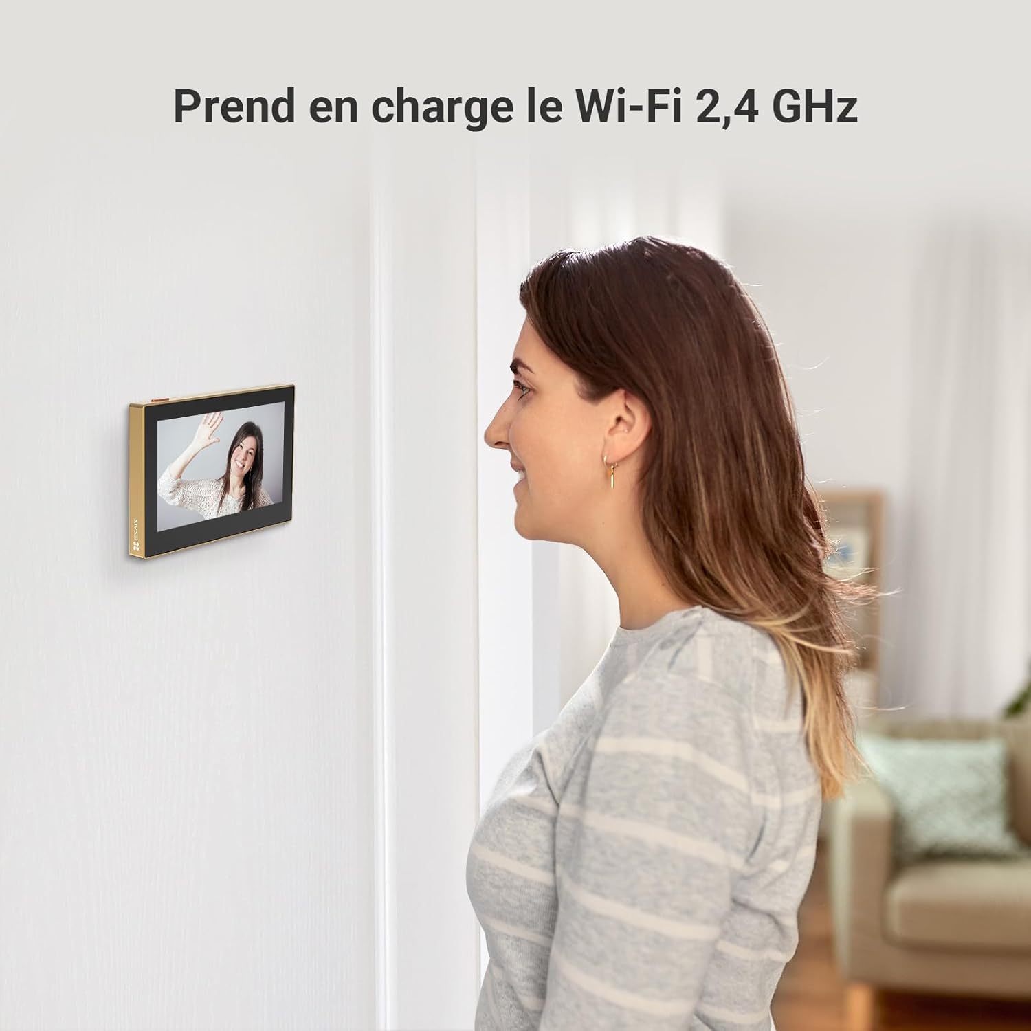 Thumbnail 6 de EZVIZ CP2 Visiophone sans fil 4,3" — 2200 mAh