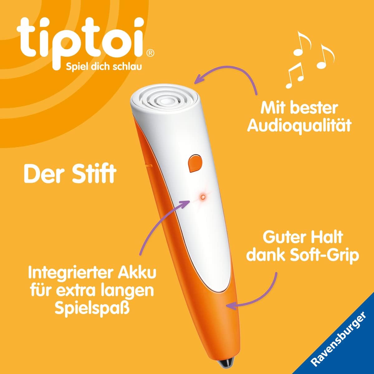 Detalle de Ravensburger tiptoi Starter-Set Plus 4. Generation
