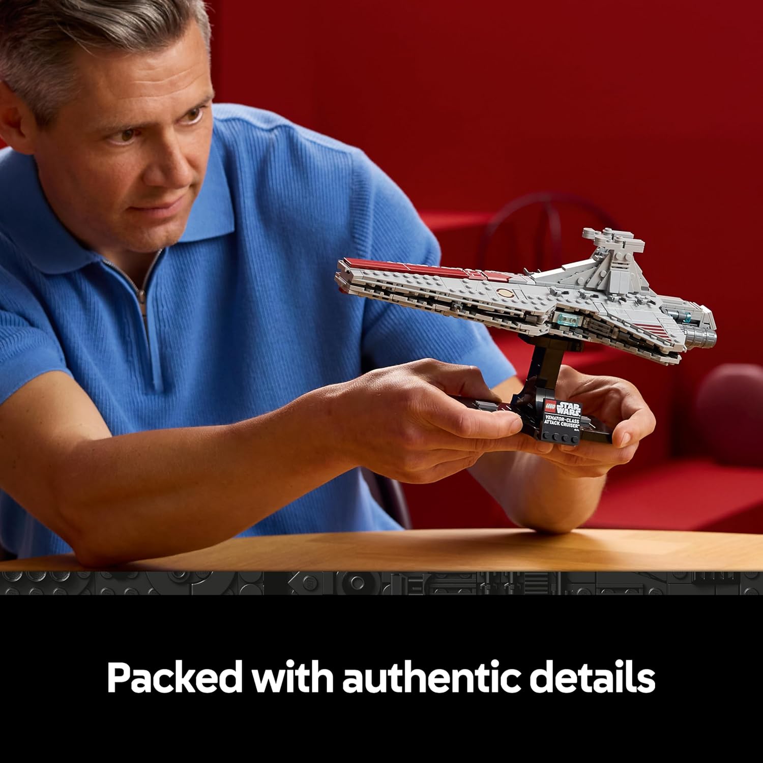 Thumbnail 2 de LEGO Star Wars 75441 Venator-Class Attack Cruiser Building Set for Adults