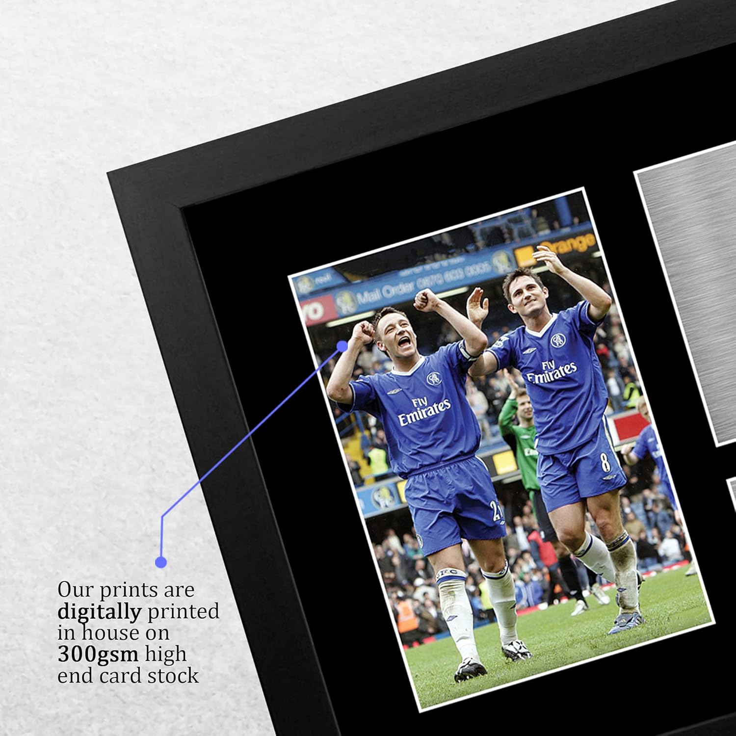 Thumbnail 3 de HWC Trading FR A4 John Terry & Frank Lampard framed signed autograph picture (A4)