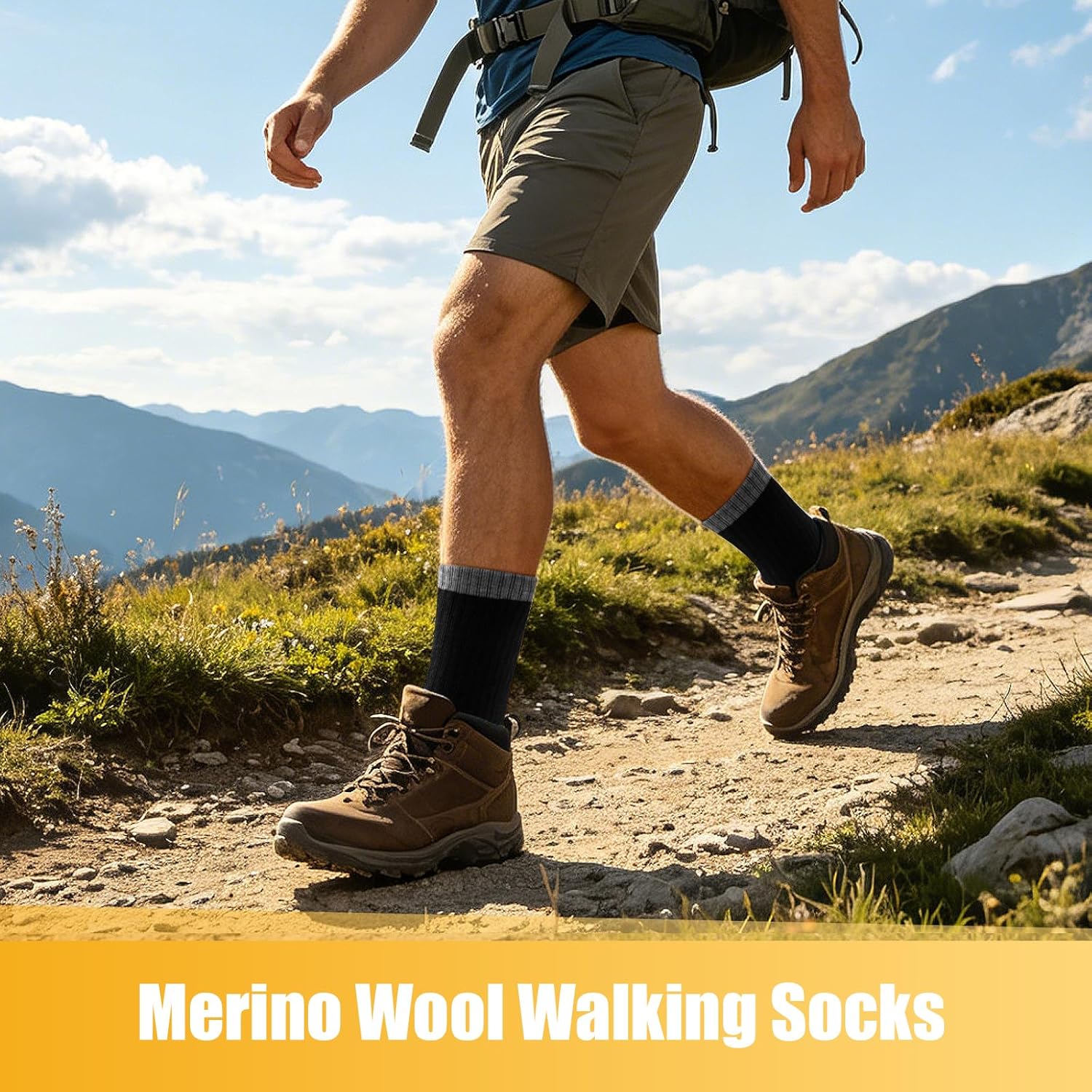 Thumbnail 1 de Merino hiking socks, thermal thick 3-pack