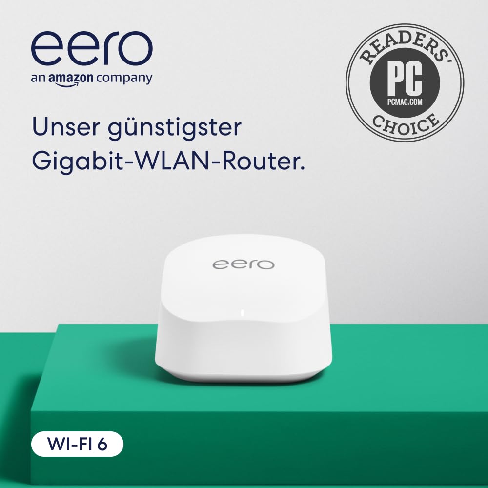 Thumbnail 6 de Amazon eero 6+ Mesh-WLAN-Router (Doppelpack, 1-Gbit/s Ethernet) für bis zu 280 m²