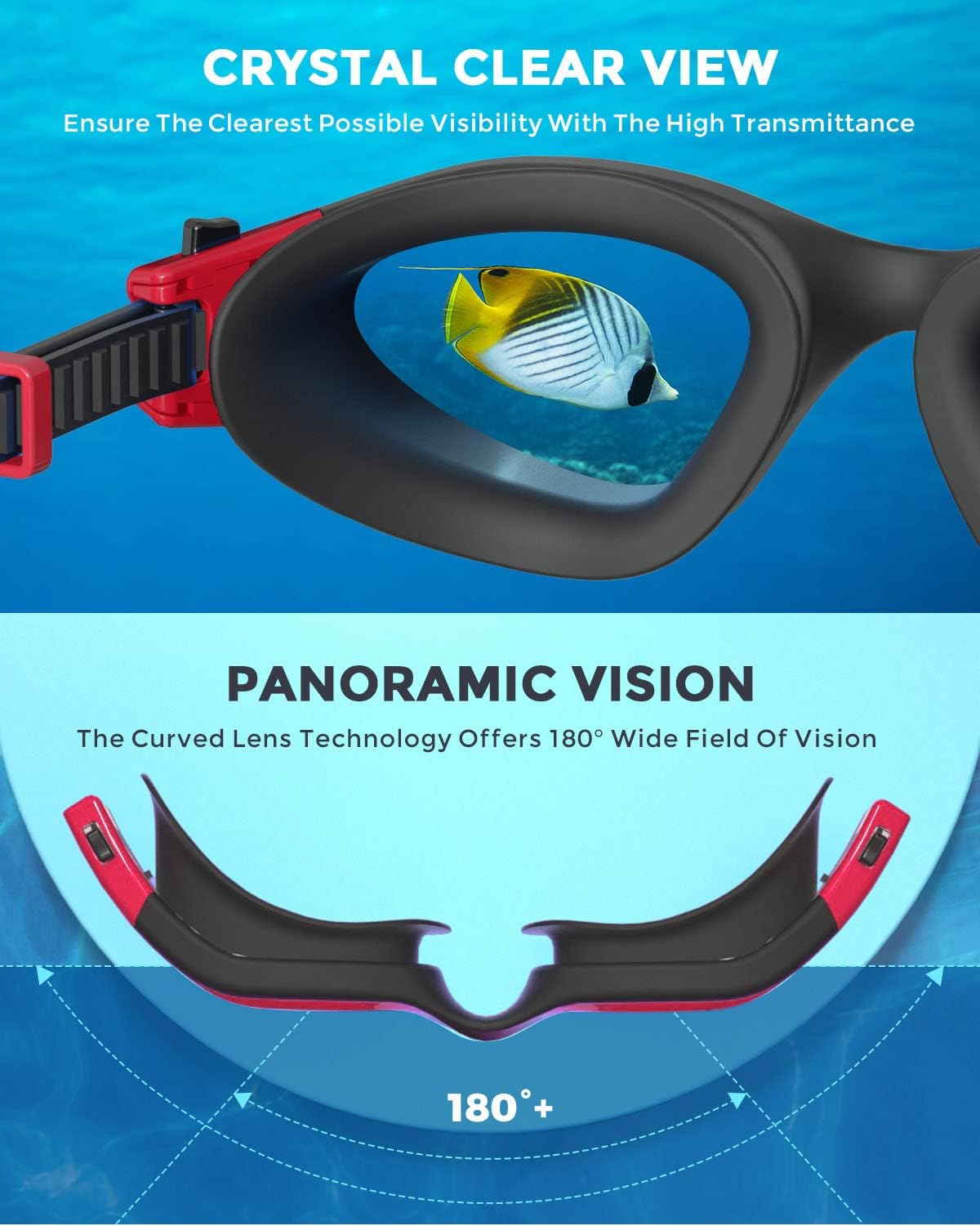 Thumbnail 6 de OMID Kids Swim Goggles for age 6-14