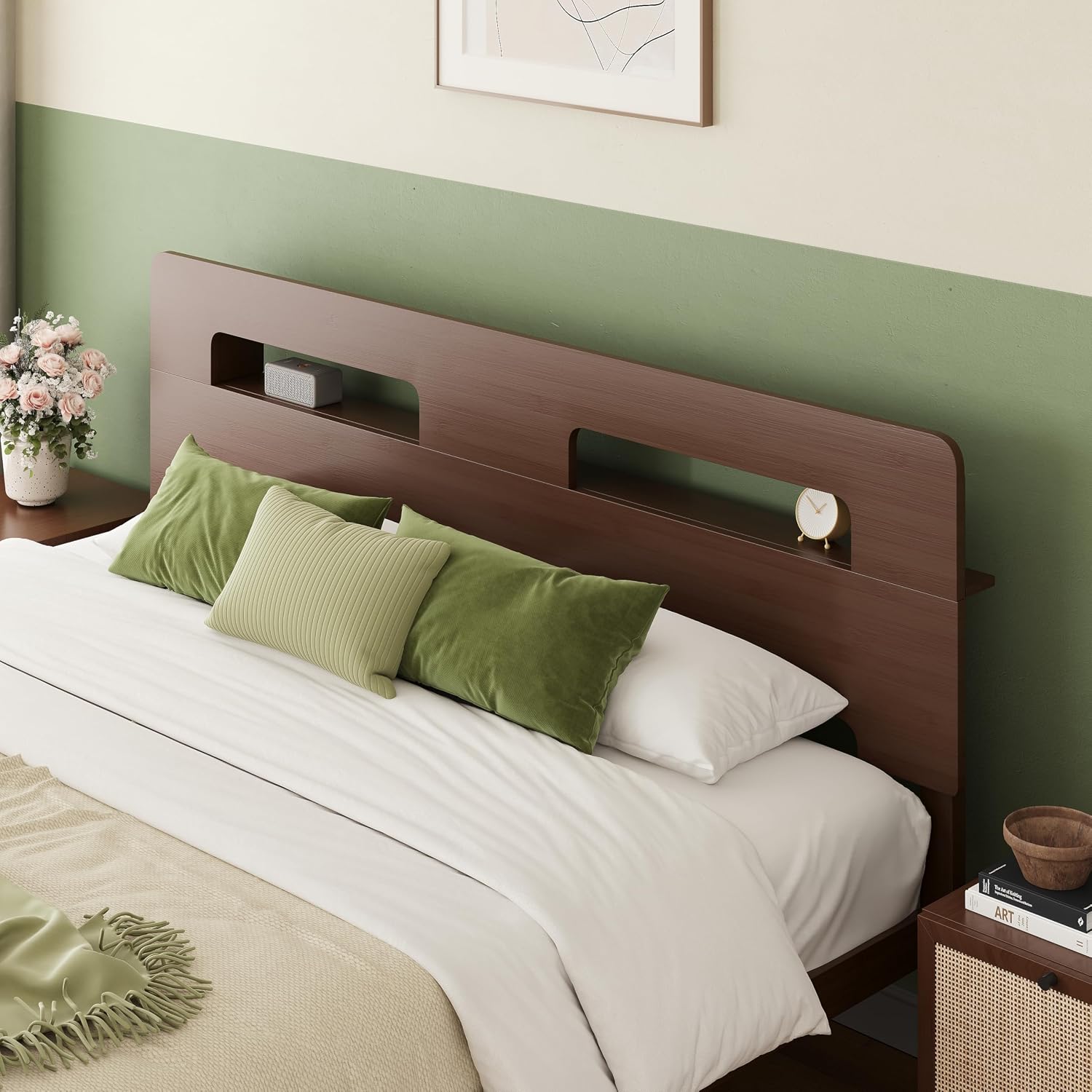 Thumbnail 6 de ZIYOO Bamboo Bed Frame Twin XL