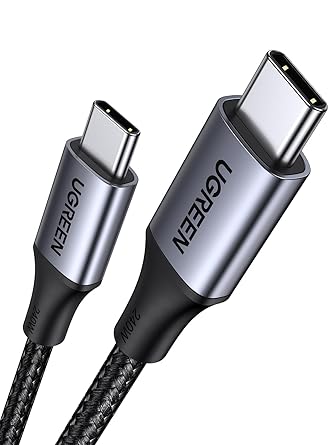Detalle de UGREEN Cable USB C 240W Carga Rápida para Dispositivos ⚡