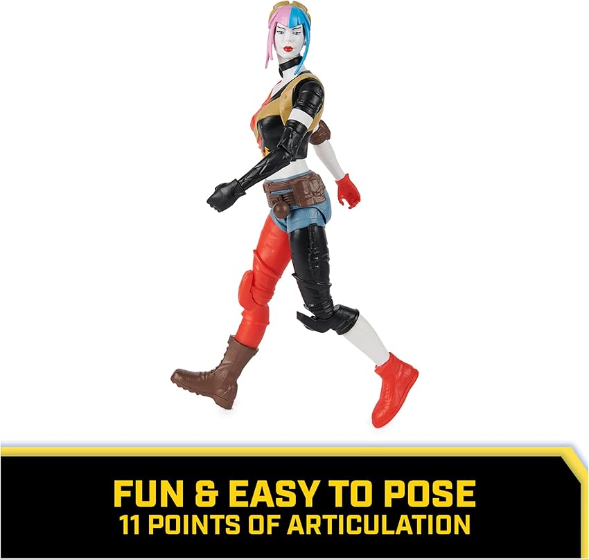 Detalle 2 de DC Comics Harley Quinn Figura de Acción, Coleccionable de 30 cm 🃏