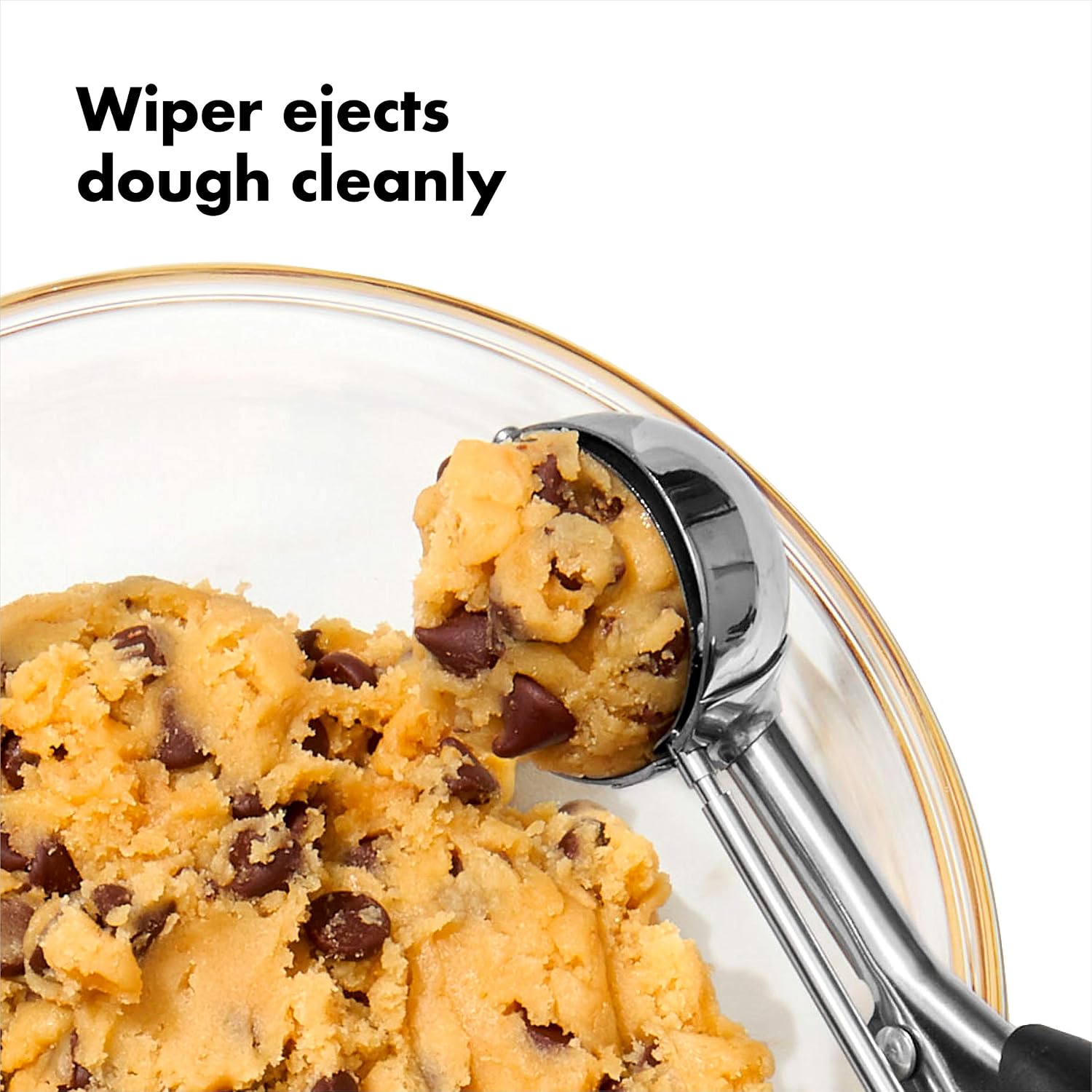 Detalle de OXO Good Grips 1044082 Large Cookie Scoop, Stainless Steel, 3 tbsp