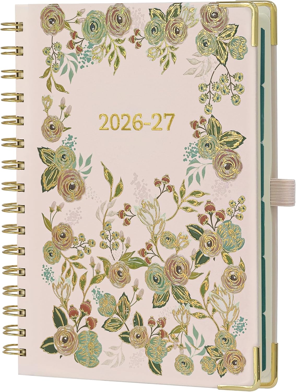 Detalle de BEZEND BZ-AP210WF01H-27-PK Weekly Planner, July 2026–December 2027