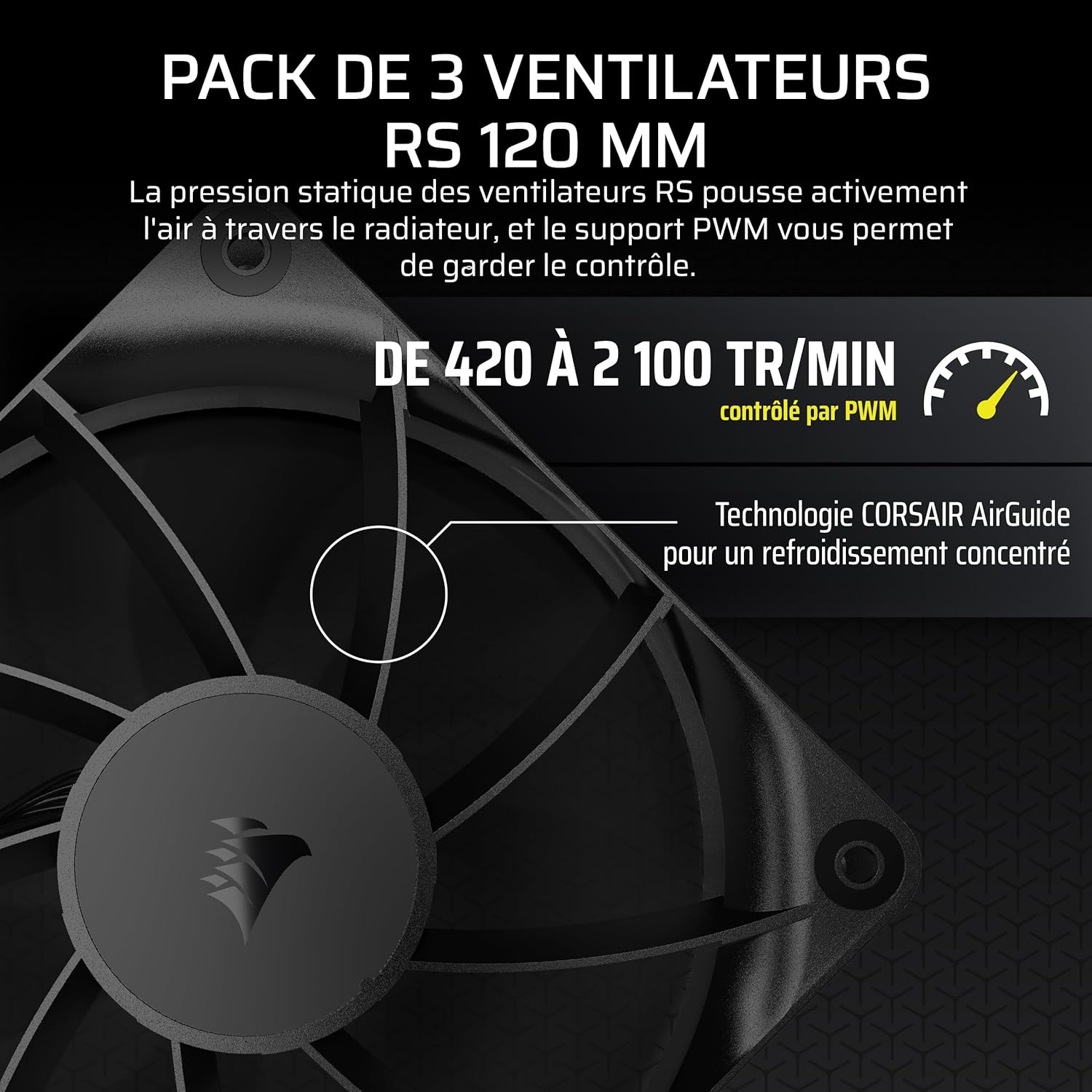 Thumbnail 4 de CORSAIR NAUTILUS 360 RS LCD Watercooling 360 mm