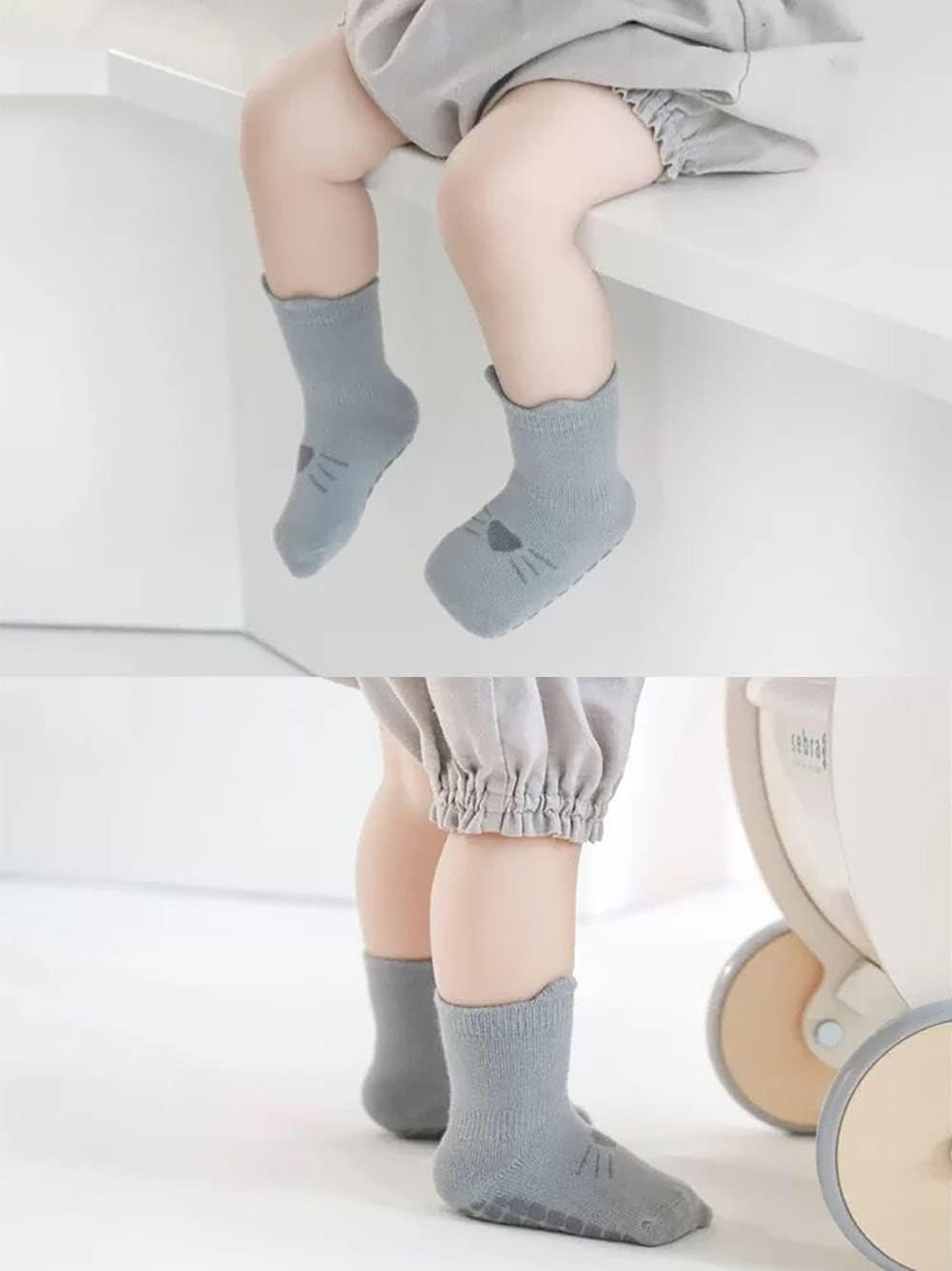 Thumbnail 2 de FedMois 5er Pack Baby Sneaker Socken 5er