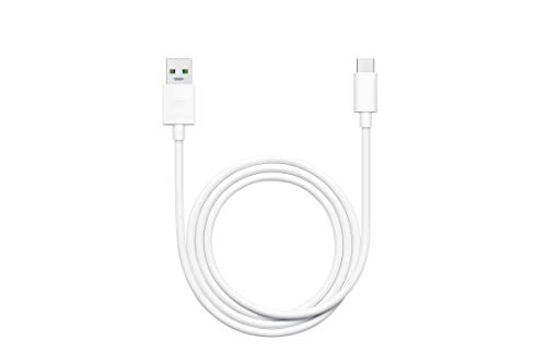 Detalle de OPPO Cable USB Tipo C SuperVooc de 1 metro (blanco) para carga ultra rápida