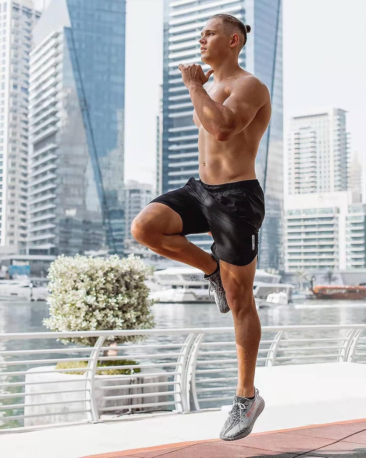 Detalle 2 de CANGHPGIN 7-inch Workout Shorts