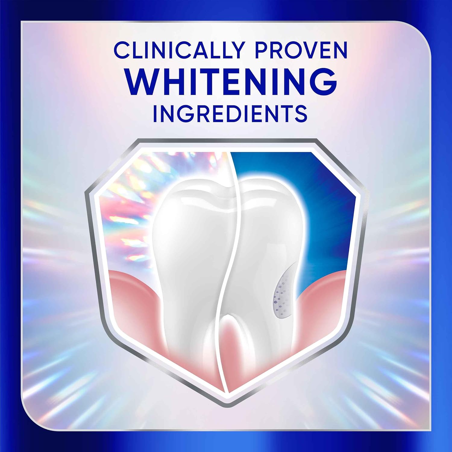 Detalle de Sensodyne Clinical White Stain Protector Toothpaste – 4 × 75ml for Sensitive Teeth and Whitening