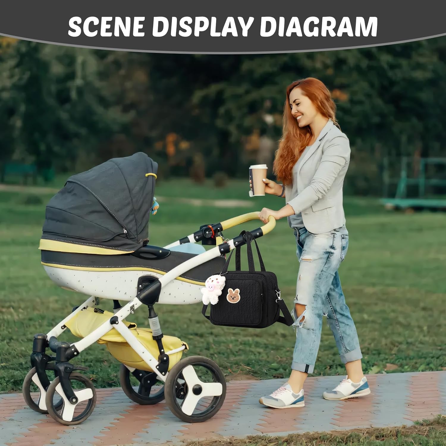 Detalle 2 de Baby Changing Bag with Pendant