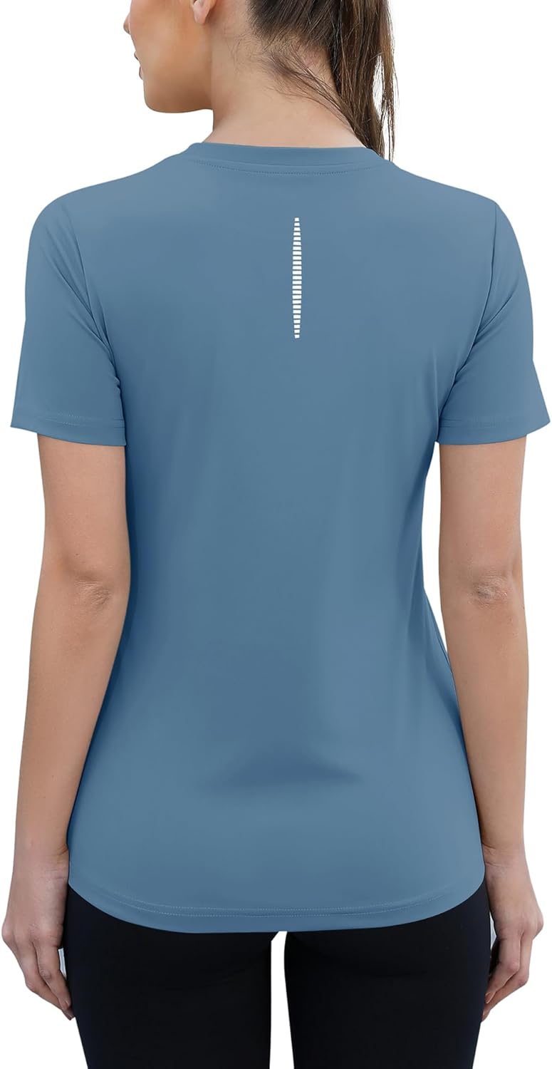 Thumbnail 1 de Rapbin Sportshirt Damen Kurzarm – UPF 50+, leichtes, atmungsaktives Funktionsshirt für Training