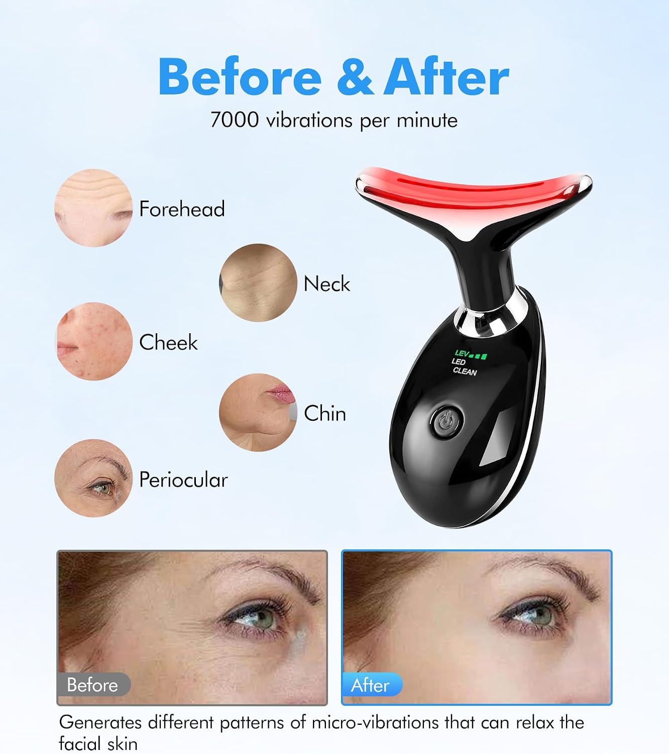 Detalle 1 de SDKWDH Facial Massager