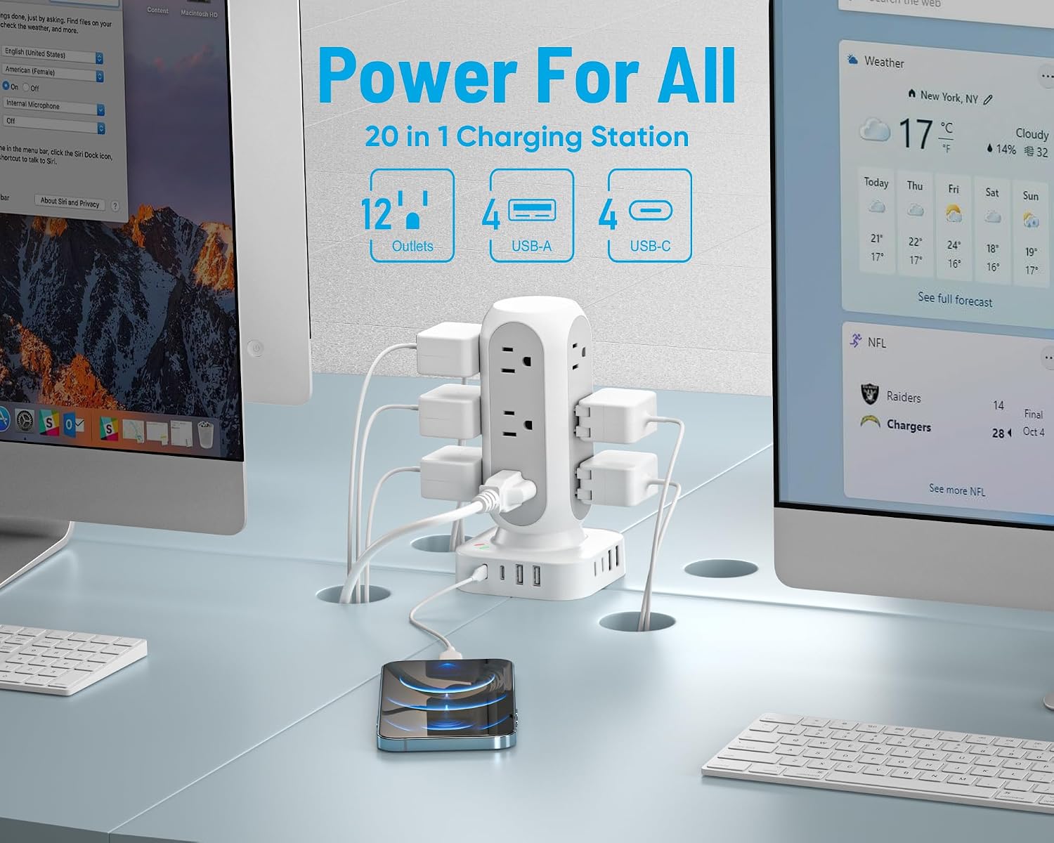 Detalle 2 de Power Strip Tower 10FT ๐