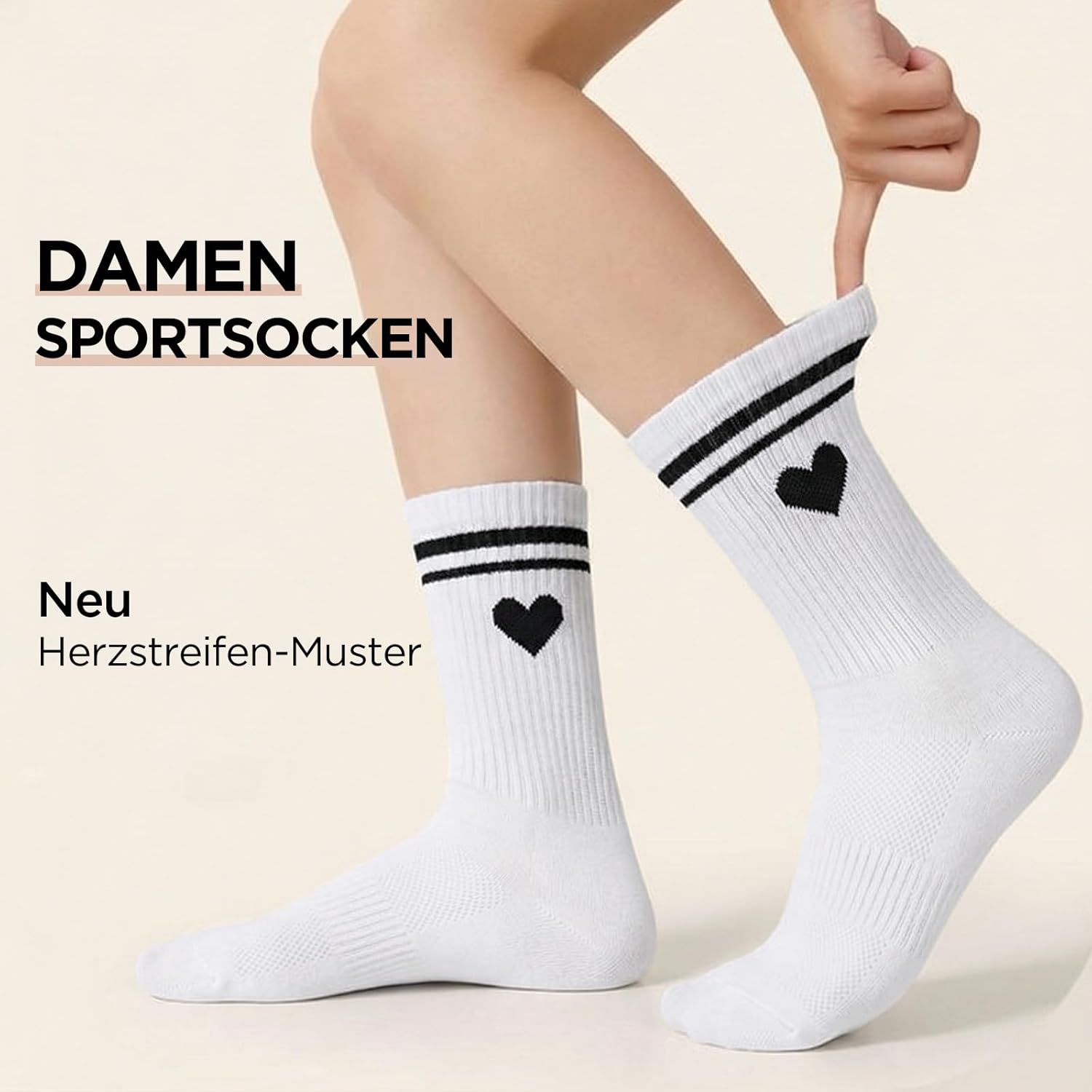 Thumbnail 1 de Briyat 5 paia di calzini sportivi da donna: comfort, traspirazione e vestibilità stabile